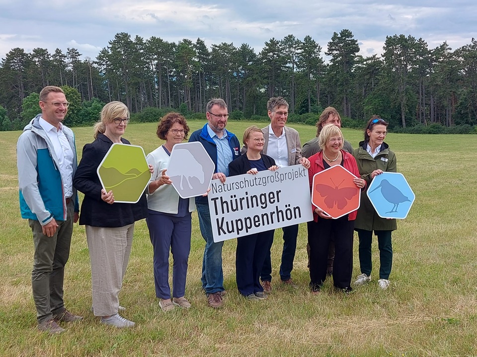 Naturschutzgroßprojekt „Thüringer Kuppenrhön“ Landwirtschaft und Naturschutz gemeinsam weiterentwickeln